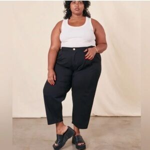 Big Bud Press Plus Size Trousers Pants Black Size 6x